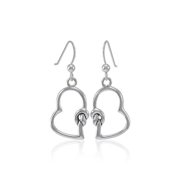 Modern Celtic Knot Earrings TER1533 - Jewelry